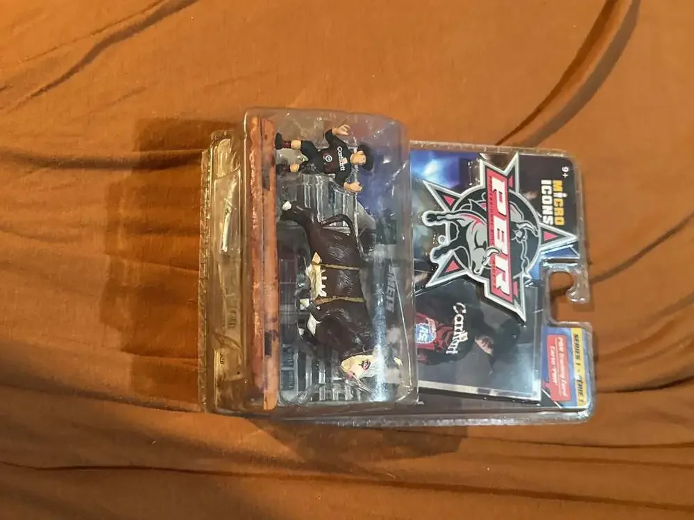 Micro Icons PBR Professional Bull Riders Series 1 Rob Smets & Hammer Action Figu